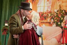 Coup de foudre au village de Noël