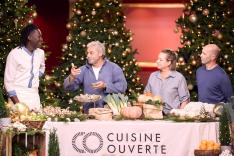 Cuisine ouverte, la table des fêtes