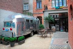 Vintage hotel Brussel glamping