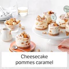 cheesecake pommes caramel