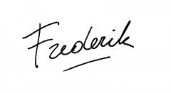 Handtekening Frederik