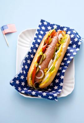 Hot-dog, américain