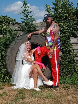Christophe en Stéphanie gaan voor een trouwfeest om nooit meer te vergeten.
