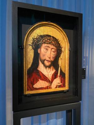 De nieuwe aanwinst van Musea Brugge: het portret ‘Man van Smarten’ van Albrecht Bouts.