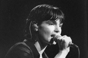 Sinéad O'Connor op Dranouter Folkfestival in 1997.