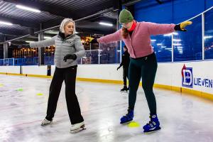 Kerstien Dochy heeft al 51 jaar schaatservaring.