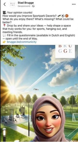 Het bericht op Facebook.