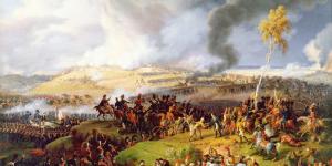 Louis-François Lejeune. De slag bij Borodino, 7 december 1812, 1822. De slag bij Borodino was de bloedigste veldslag uit de napoleontische oorlogen. Het aantal slachtoffers werd pas in 1916 geëvenaard, bij de slag van de Somme.