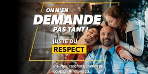 Dans sa nouvelle campagne de sensibilisation, le TEC demande plus de respect.