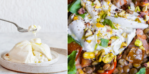 Salade lentilles burrata - Montage Flair