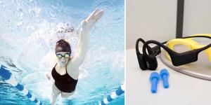 Écouteurs conduction osseuse natation