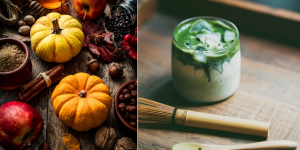 Pumpkin Matcha Latte - Getty Montage Flair