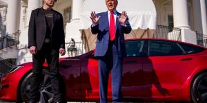 Elon Musk en Donald Trump