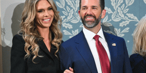 Donald Trump junior. eerder deze maand.