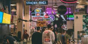 food court