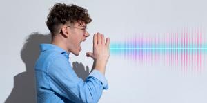 stem geluid frequentie