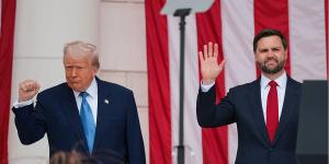 Donald Trup en JD Vance