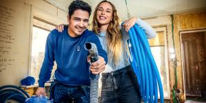 luca en sarvar uit huis gemaakt