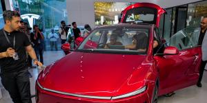 Tesla in India: de eerste showroom ligt in Mumbai.