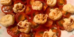 tomaat-mozzarella halloween