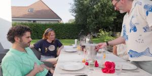 Steven Van Gucht komen eten