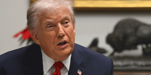 Donald Trump spreekt over de olietanker in Venezuela