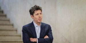 Portrait de Sam Altman.