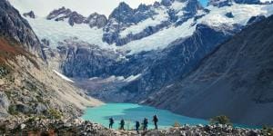 adembenemend uitzicht in de expeditie patagonie