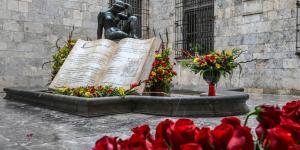 Les roses et les livres de la Sant Jordi