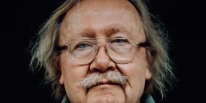 Foto van de Duitse filosoof Peter Sloterdijk