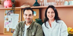 Kristel Verbeke en Kamal Kharmach