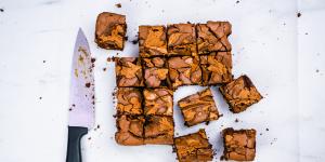 brownies au beurre de cacahuète