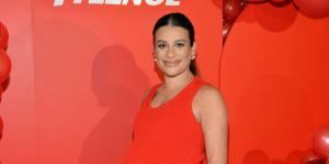 lea michele bevallen