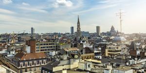 Bruxelles vue du ciel