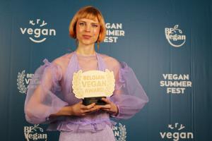 Vegan Ambassador of the Year Vegamuze - photy Hanne Vanden Bossche