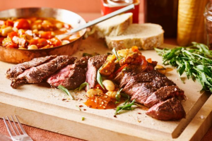 recette onglet ragout haricots chorizo