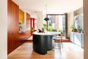 kleurrijke flat in Brussel