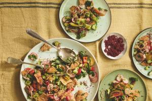 Fattoush van chef Sami Tamimi