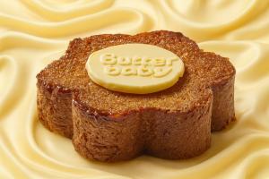 Butter Baby, la nouvelle sensation food créée par les fils de Tory Burch - Image créée avec l'aide de l'intelligence artificielle