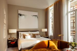 De Grand Deluxe King kamer in Corinthia Brussel