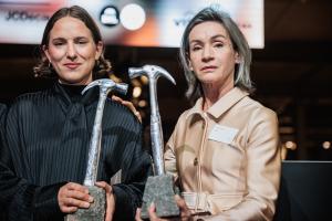 Sonja Noël van STIJL en ontwerpster Marie Adam-Leenaerdt winnen de Bel Prizes 2025