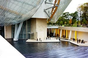 De Fondation Louis Vuitton, een ontwerp van Frank Gehry