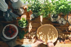 quiche van speltbloem