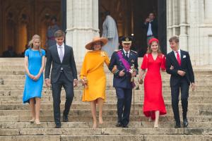 famille royale belge 21 juillet 2022