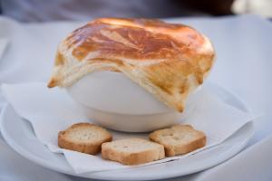 Witloofsoep in korst