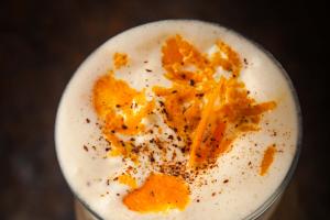 Koffiecrème met sinaasappel