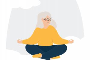 menopause femme cinquante ans zen