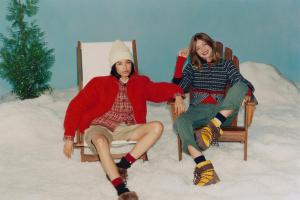 gigi hadid, guest in residence, knitwear, sneeuw, kasjmier, cashmere