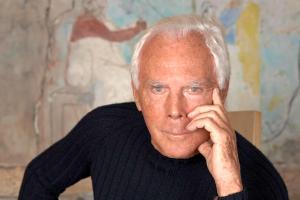 portrait de Giorgio Armani