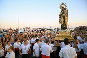 procession Malaga Vierge